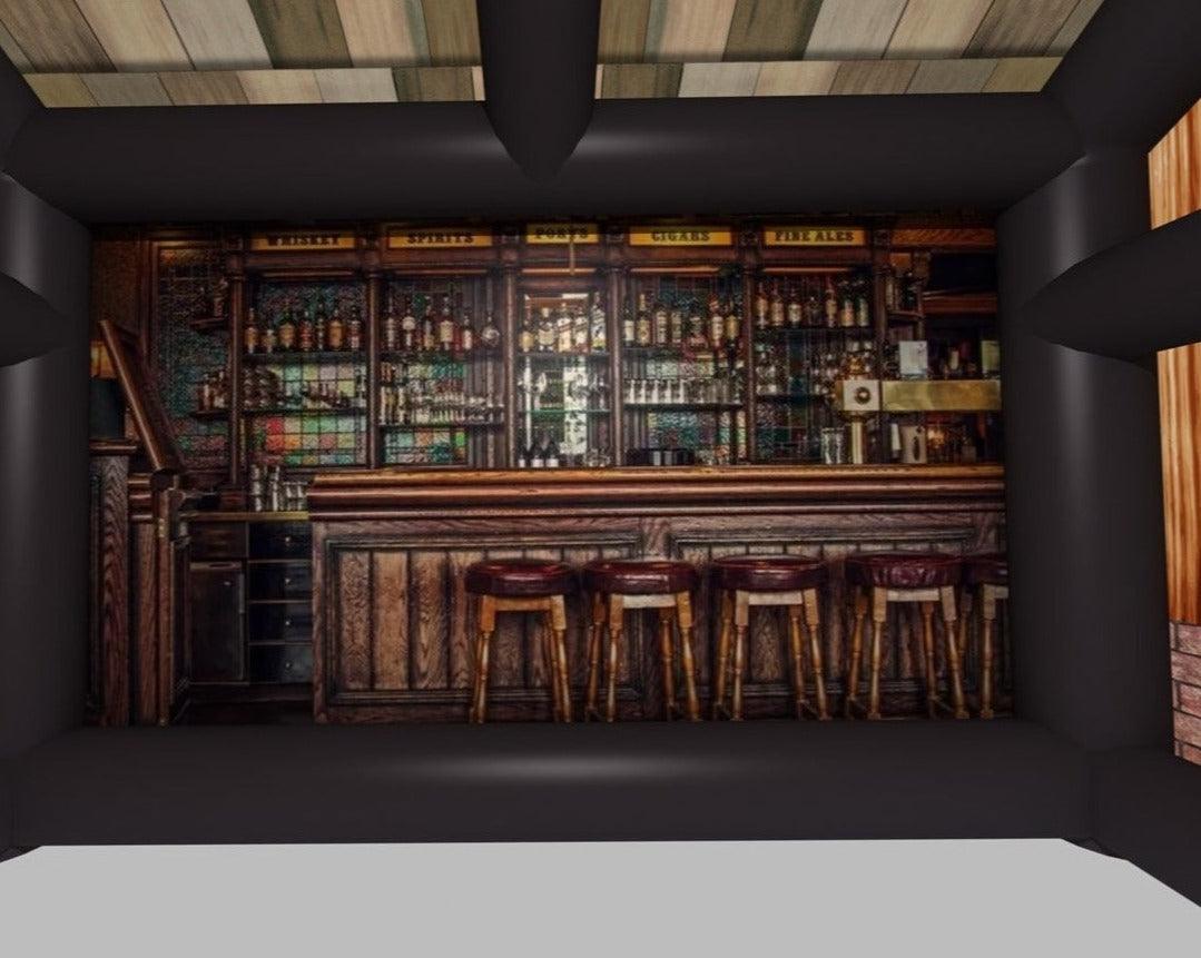 THE PINT- BLACK FRAME - Inflatable Pubs